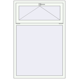 In den Warenkorb Kipp und Drehfenster 1000x1500 mm KORSA OPTIMUM REHAU EURO 70 RAL 9016 Traffic white beidseitig