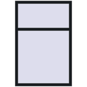 In den Warenkorb Kipp und Drehfenster 1000x1500 mm KORSA REHAU BRILLANT DESIGN BLACK_COOL_110L-2 beidseitig