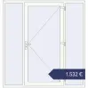 Preisgestaltung Haustüren 2000x2100 mm DOOR KORSA OPTIMUM REHAU BRILLANT RAL 9016 Traffic white beidseitig. Preis: 1.531,78 €