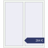 Preisgestaltung Kipp und Drehfenster 1300x1500 mm KORSA REHAU BRILLANT DESIGN RAL 9016 Traffic white beidseitig. Preis: 284,24 €