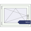 Preisgestaltung Kipp und Drehfenster 780x580 mm KORSA OPTIMUM REHAU EURO 70 RAL 9016 Traffic white beidseitig. Preis: 142,67 €