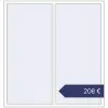 Preisgestaltung Kipp und Drehfenster 1650x1750 mm KORSA OPTIMUM REHAU EURO 70. Preis: 207,97 €