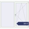 Preisgestaltung Kipp und Drehfenster 1600x1500 mm KORSA OPTIMUM REHAU EURO 70 RAL 9016 Traffic white beidseitig. Preis: 385,49 €