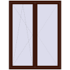 Preisgestaltung Balkontüren 1600x2100 mm BALCONY DOOR REHAU EURO 70 BLACK_CHERRY beidseitig