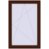 Preisgestaltung Kipp und Drehfenster 1000x1500 mm KORSA OPTIMUM REHAU EURO 70 BLACK_CHERRY beidseitig