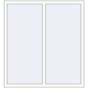 KORSA ENERGY-SAVING REHAU SYNEGO MD 1300x1400 mm RAL 9016 Traffic white beidseitig