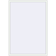 KORSA ALU LIGHT A 1400x2000 mm RAL 9016 Traffic white beidseitig