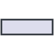 KORSA ENERGY-SAVING REHAU SYNEGO MD 1550x485 mm ANTHRACITE_GREY_STRUKTURAL beidseitig